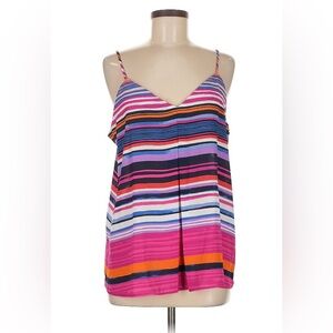 NWT Cynthia Rowley Women’s Colorful Striped Women's Sleeveless Top
